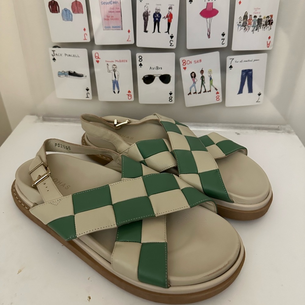 Alohas Checkered Sandals